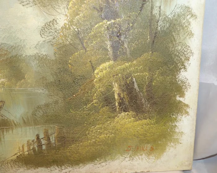 Original Oil Painting S. Hill - 4