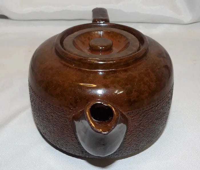 Sadler Brown Teapot England Textured Bottom - 2