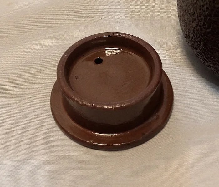 Sadler Brown Teapot England Textured Bottom - 5