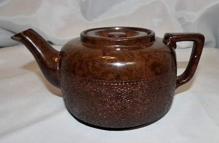 Sadler Brown Teapot England Textured Bottom - 7