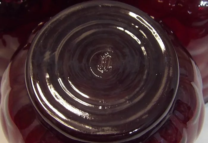 Anchor Hocking Royal Ruby Bubble Berry Bowls - 4