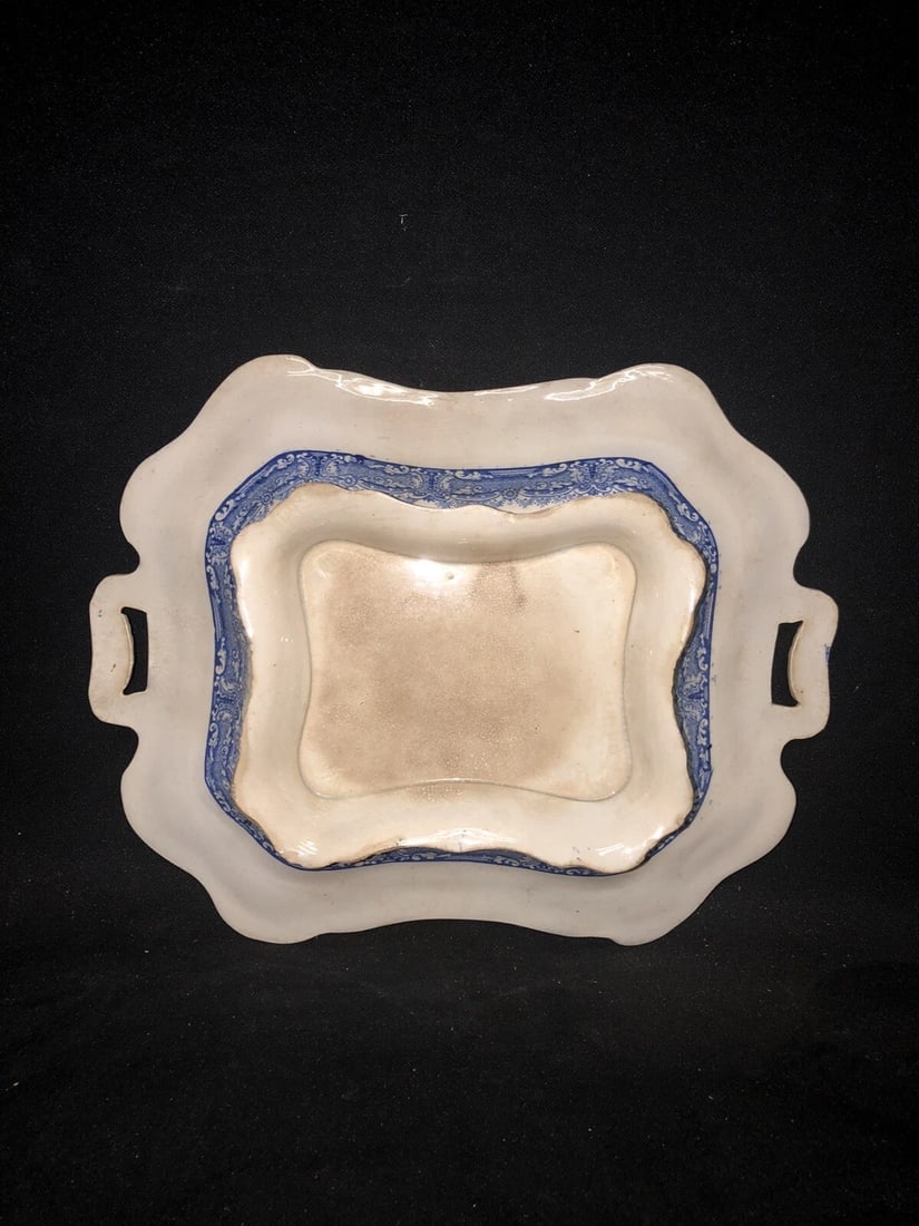 Staffordshire Covered Vegetable - 4