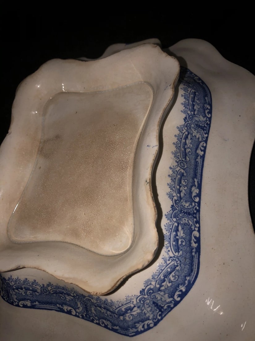 Staffordshire Covered Vegetable - 6