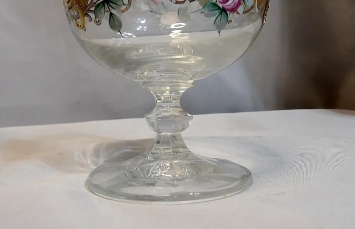 Bohemian Hand Painted Brandy Sniffers - 9