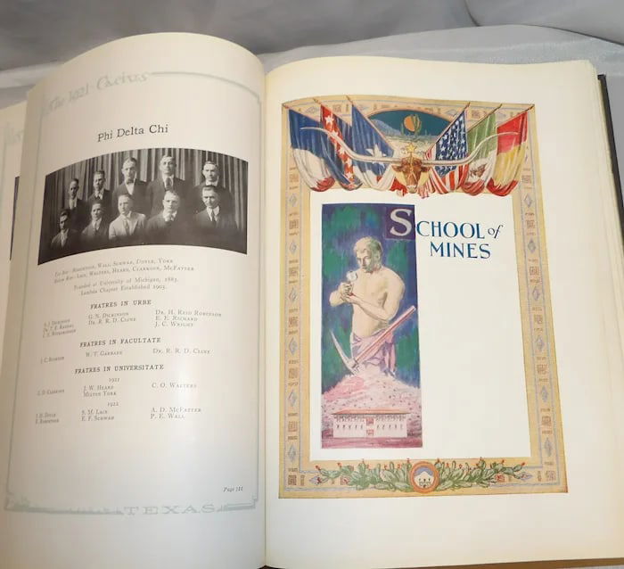 1921 Cactus University of Texas Annual - 10