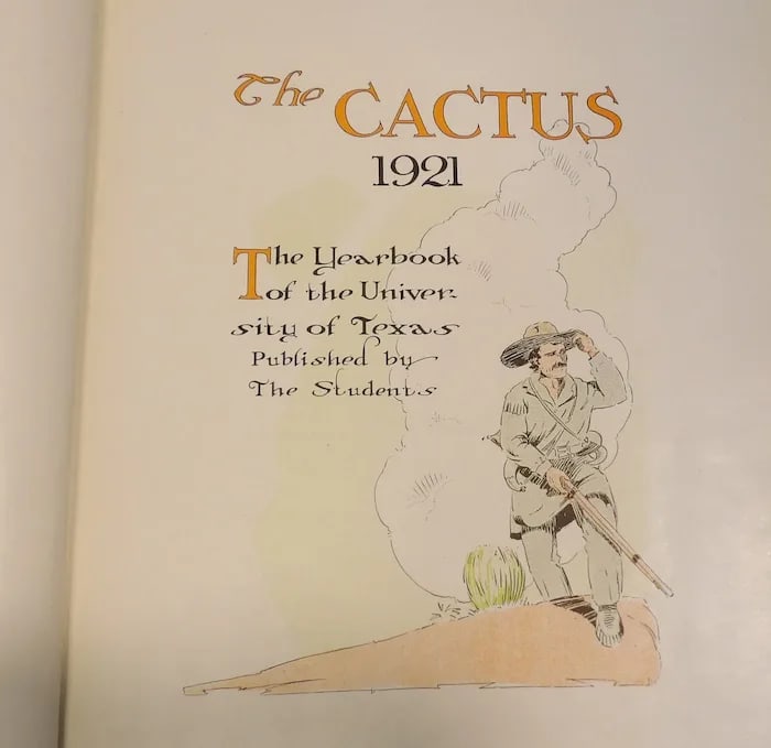 1921 Cactus University of Texas Annual - 6