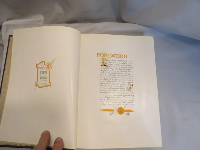 1921 Cactus University of Texas Annual - 7