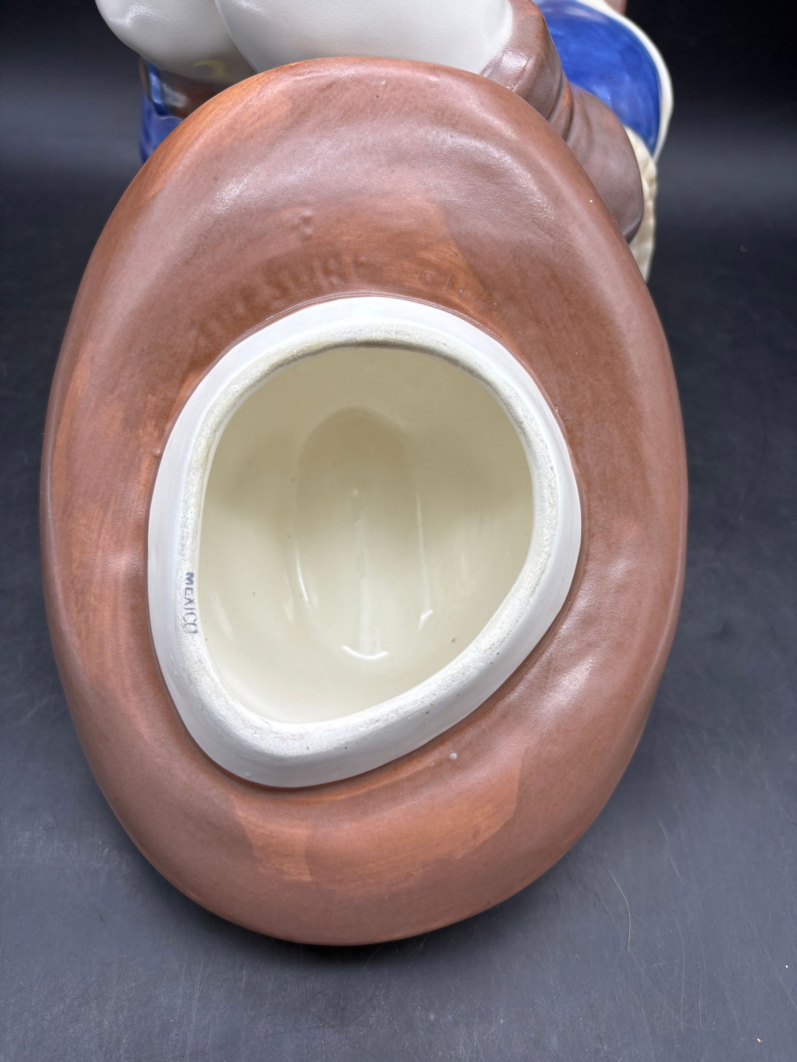 Vintage Treasure Craft COWBOY Ceramic Cookie Jar - 6