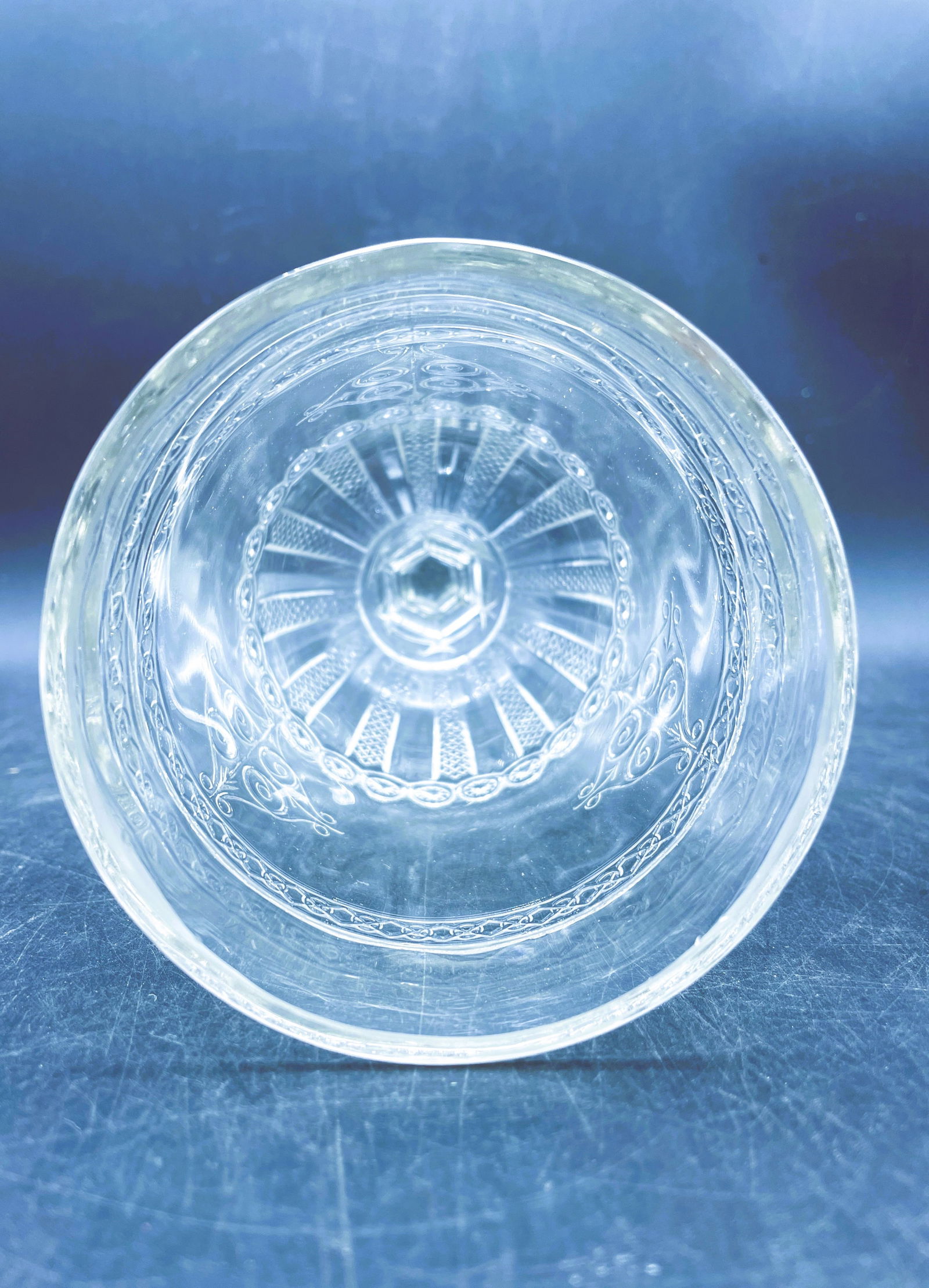 Antique NOVA SCOTIA GLASS CO TANDEM CELERY VASE C. 1890's - 5