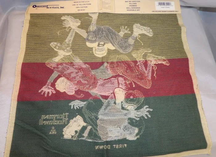 Norman Rockwell Tapestry Panel Oakhurst Textiles (Fishing) - 4