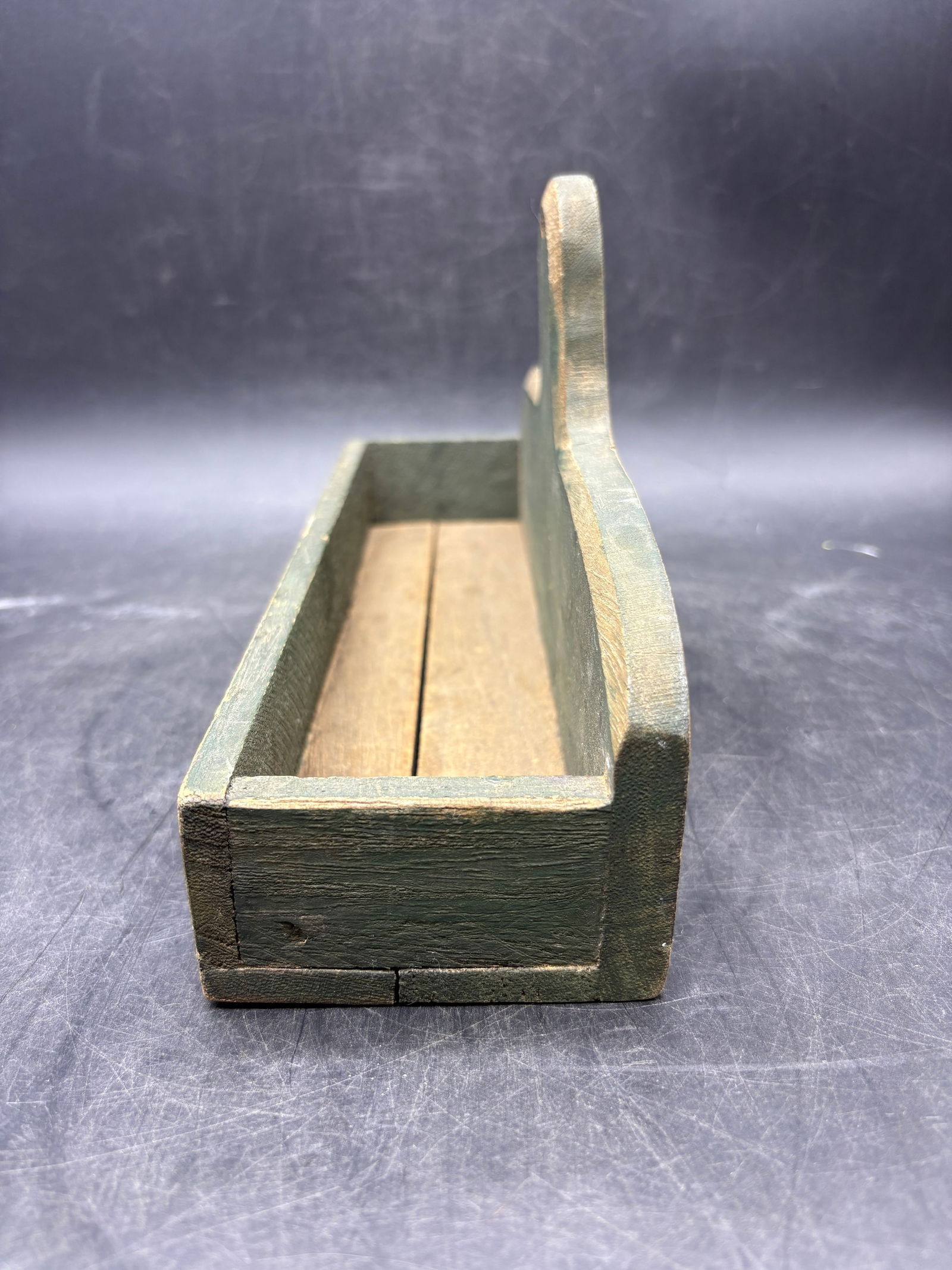 Green Wooden Candle Box Handmade - 2
