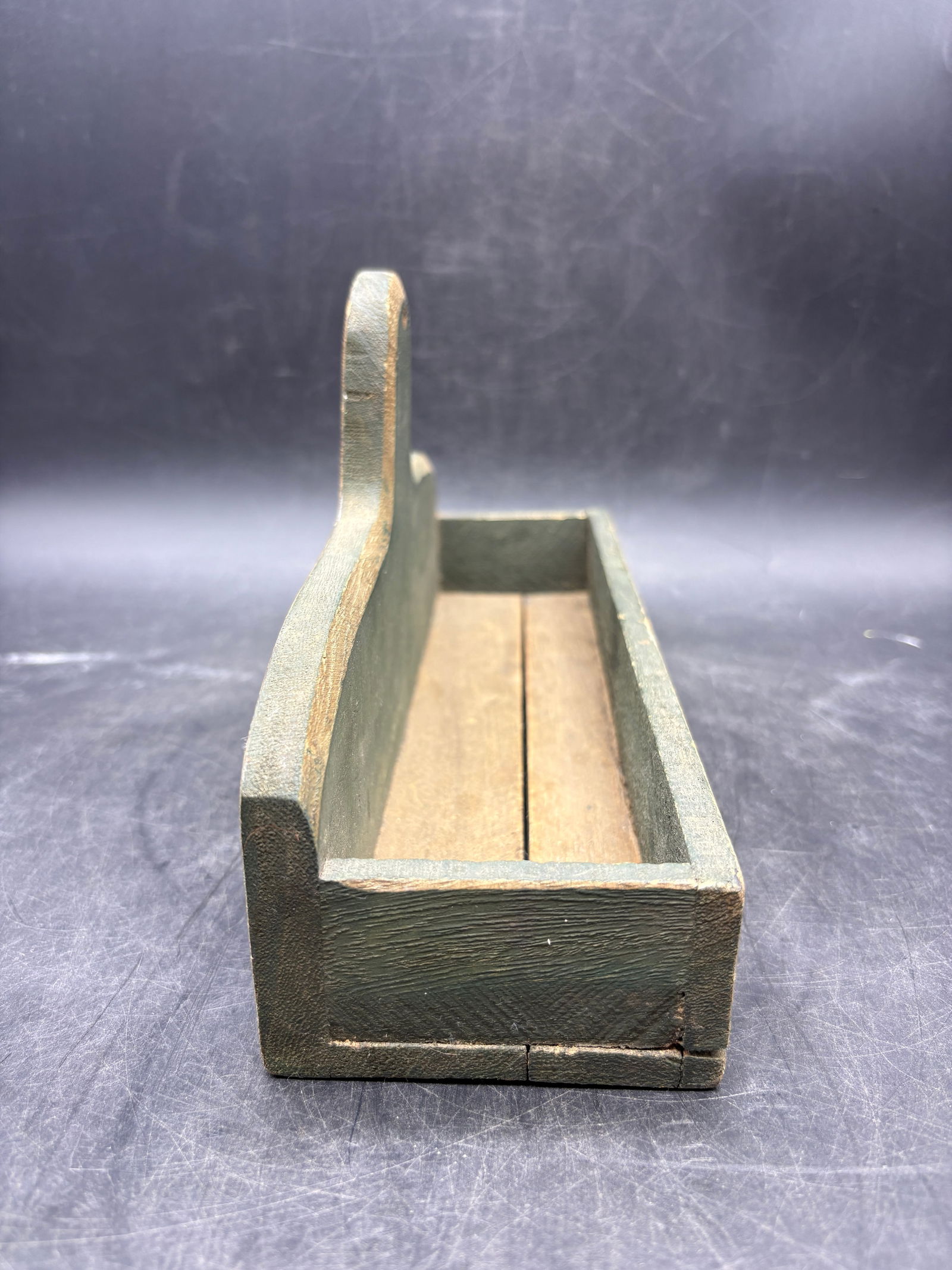 Green Wooden Candle Box Handmade - 4