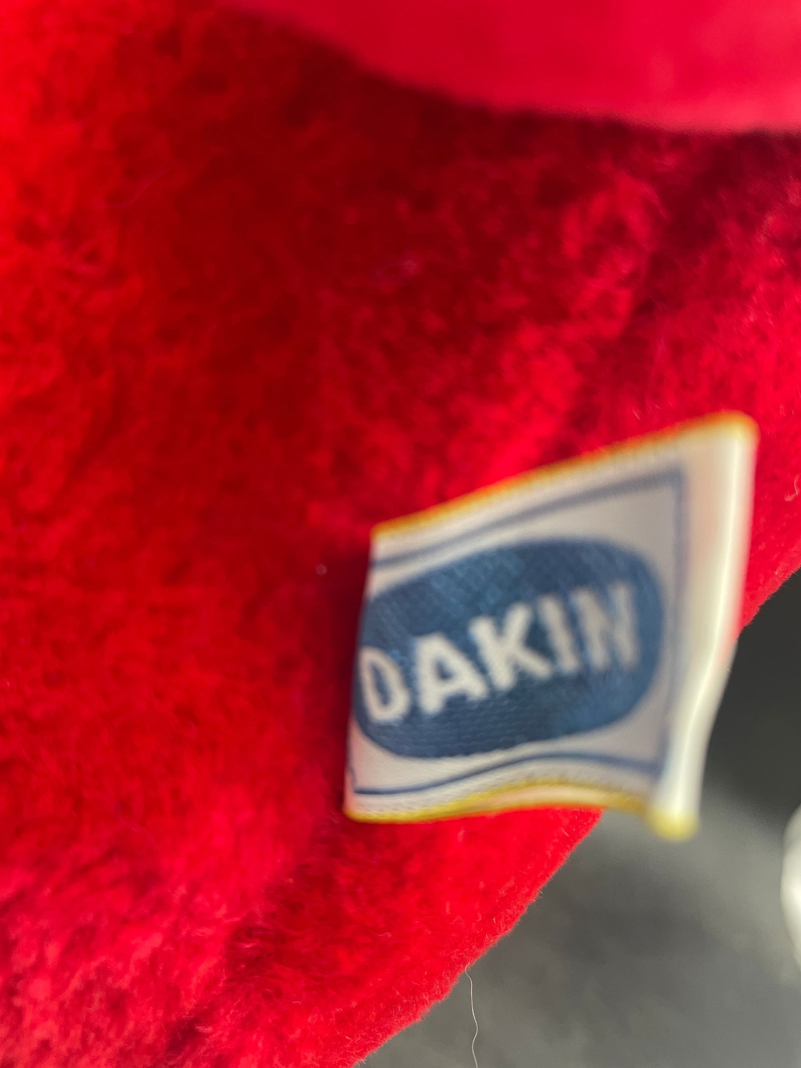 Vintage 1984 Dakin Coca-Cola Santa Rubber Face White Boots With Stand - 8