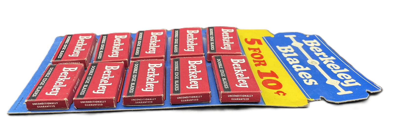 Store Display Berkeley Razor Blades Consolidated Razor Blade Jersey City - 6