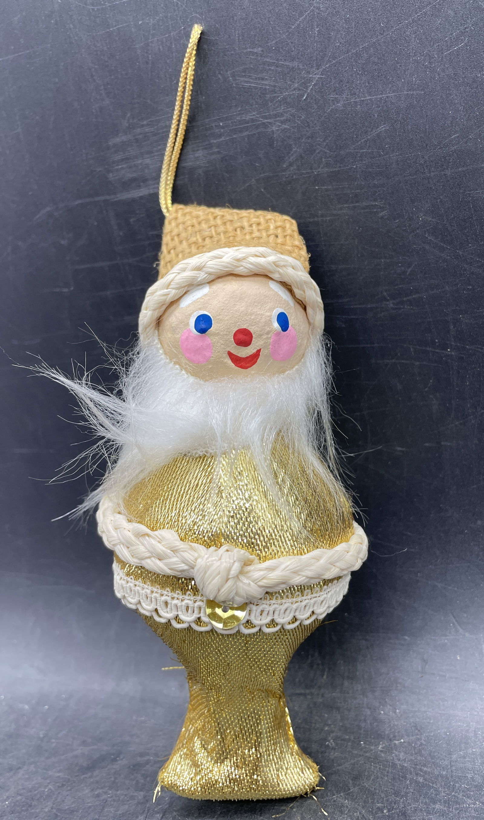 1969 Mr. Christmas Gold Santa Christmas Ornament (1 of 8)