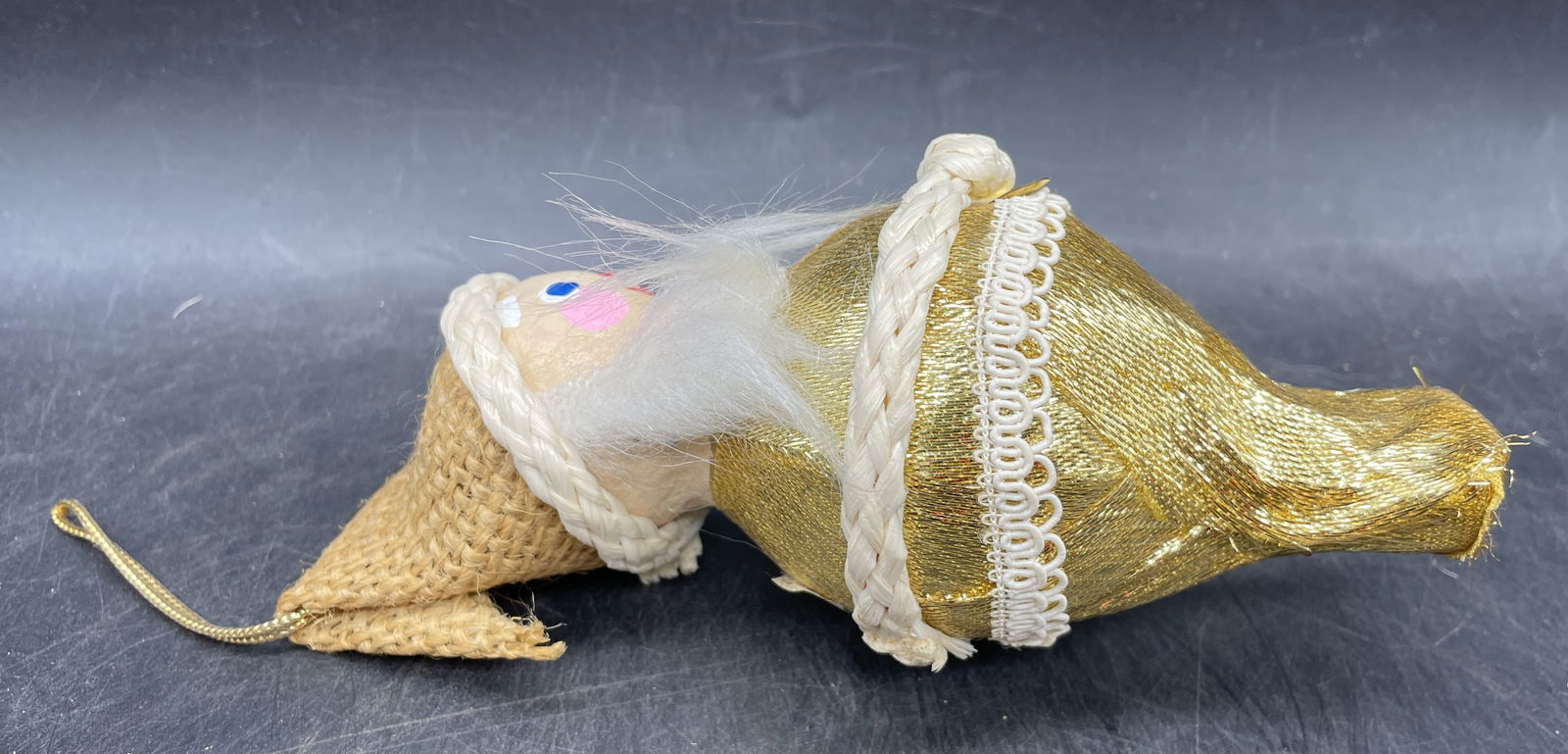 1969 Mr. Christmas Gold Santa Christmas Ornament - 3