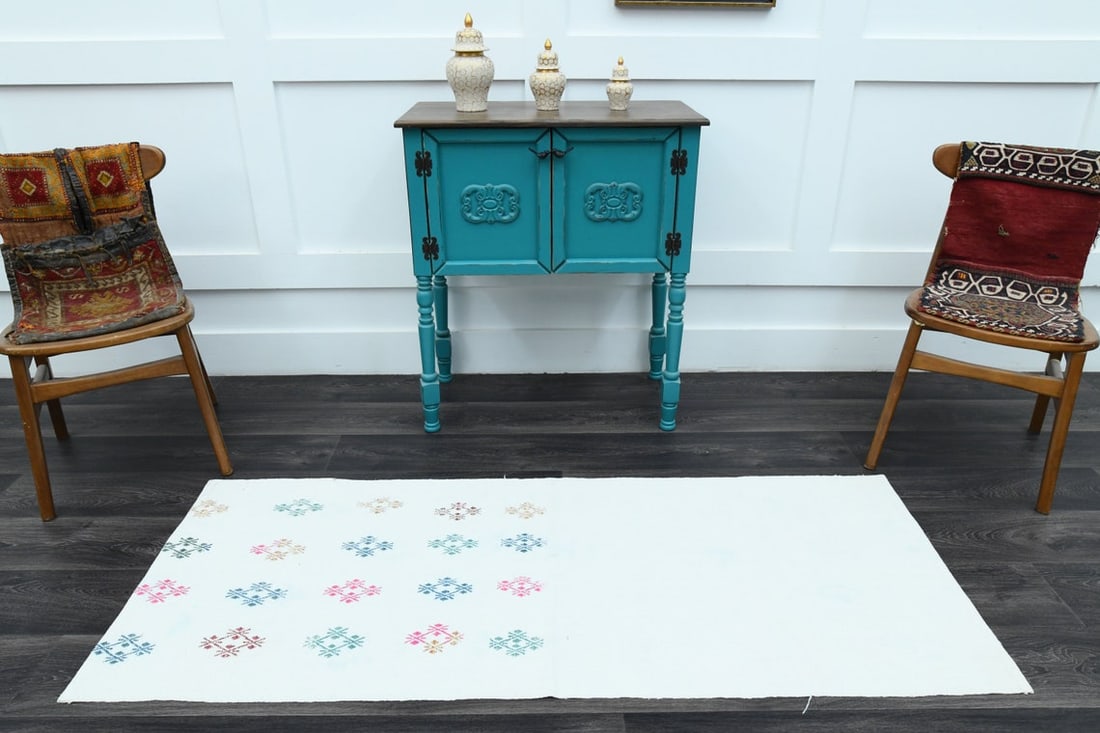 2.4x6 ft, TURKISH KILIM Runner - 3