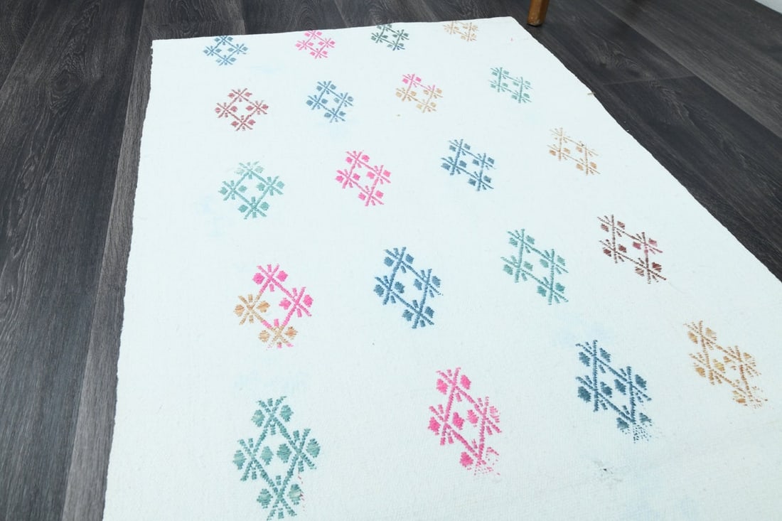 2.4x6 ft, TURKISH KILIM Runner - 4