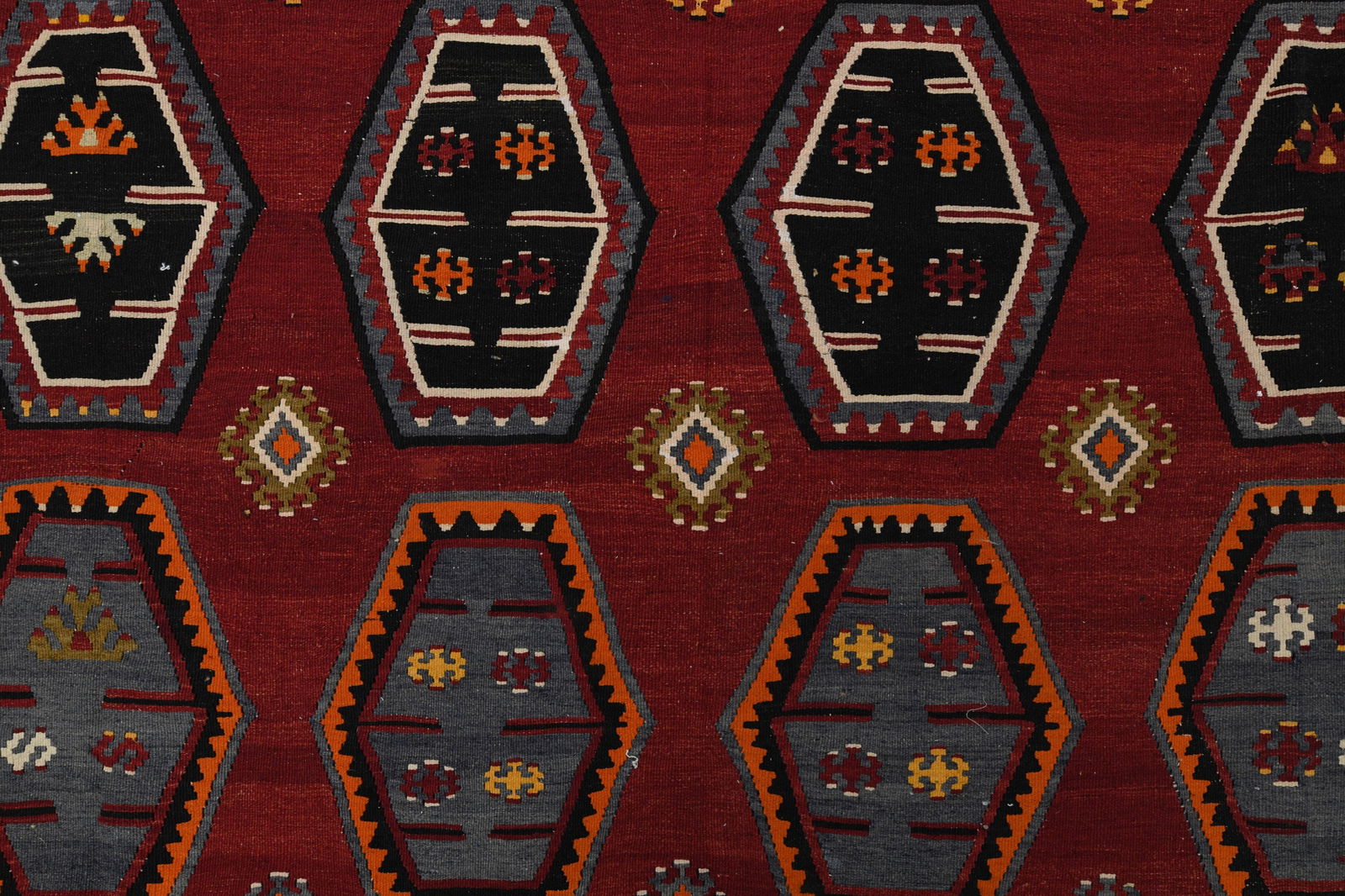 7.5x11.2 ft, VINTAGE Rug, - 14