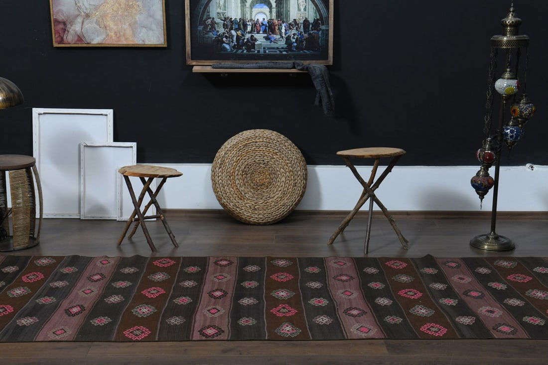 3'7x11'1 ft, VINTAGE DECOR RUNNER - 10