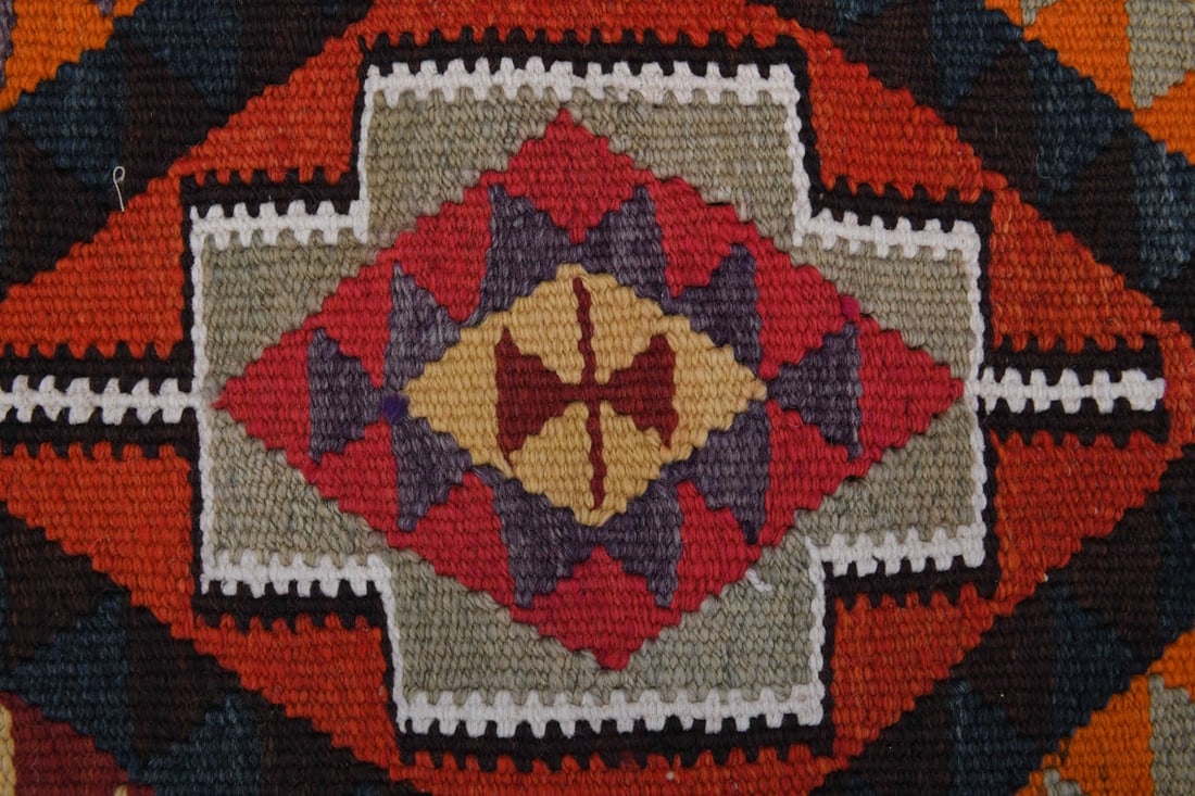 2.7x10.3 ft, TURKISH KILIM Runner - 8