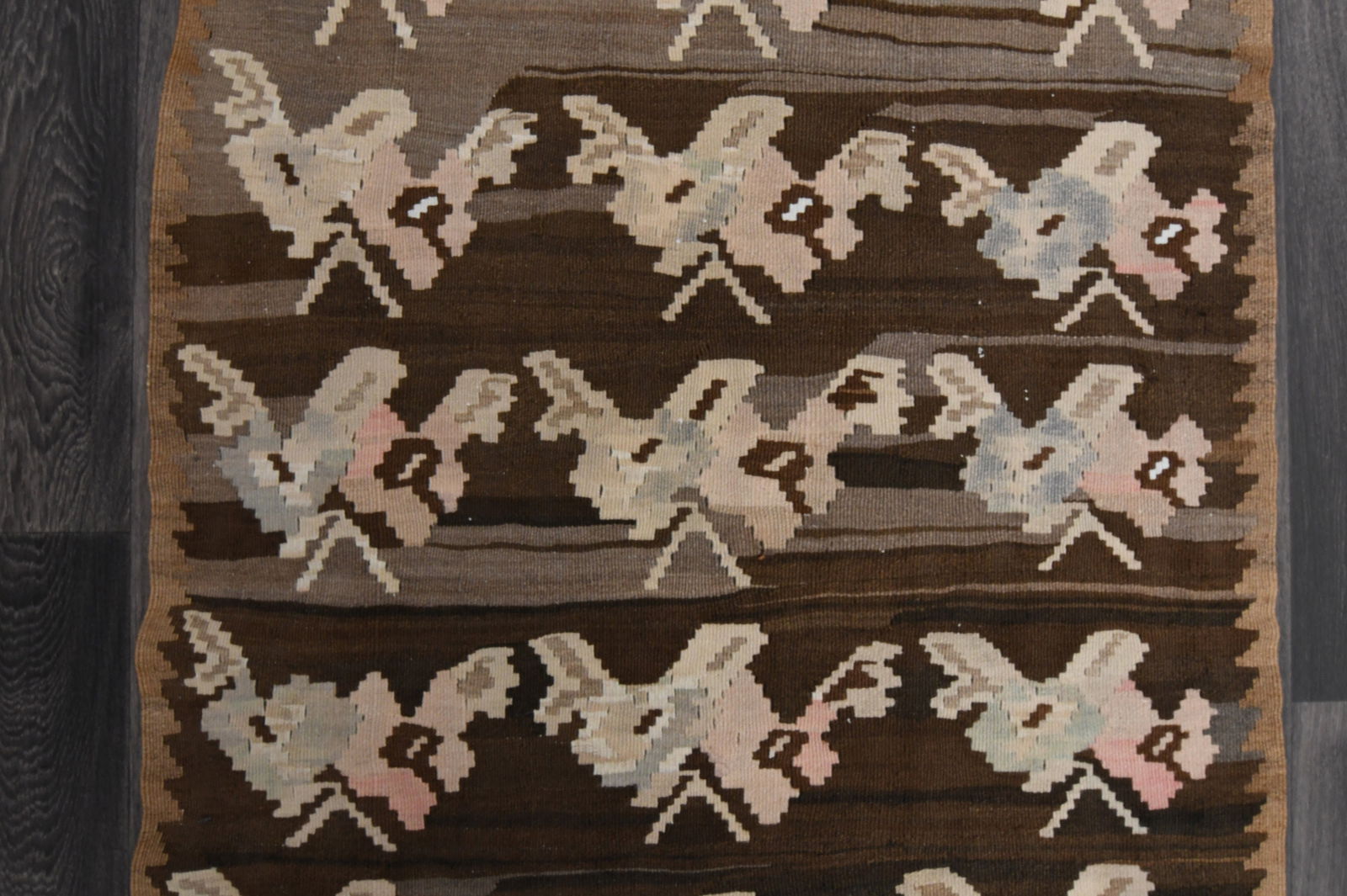 3x7.5 ft, TURKISH KILIM Runner - 14