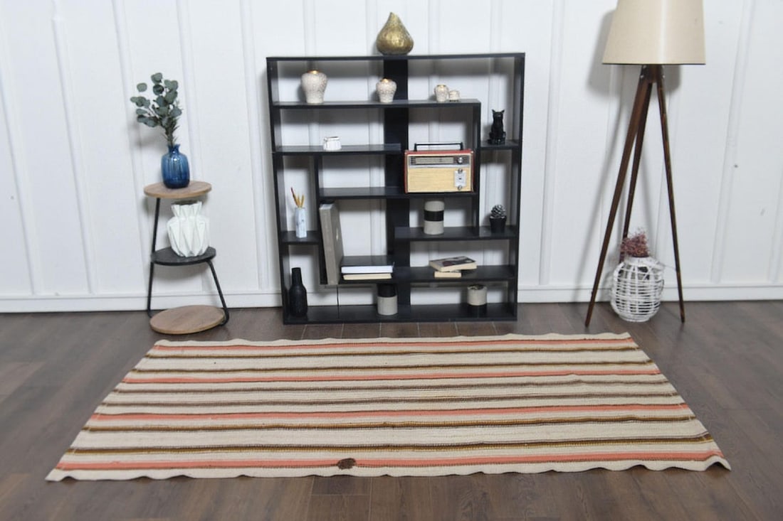 2x6'2 ft, GRAY TURKISH RUG - 10