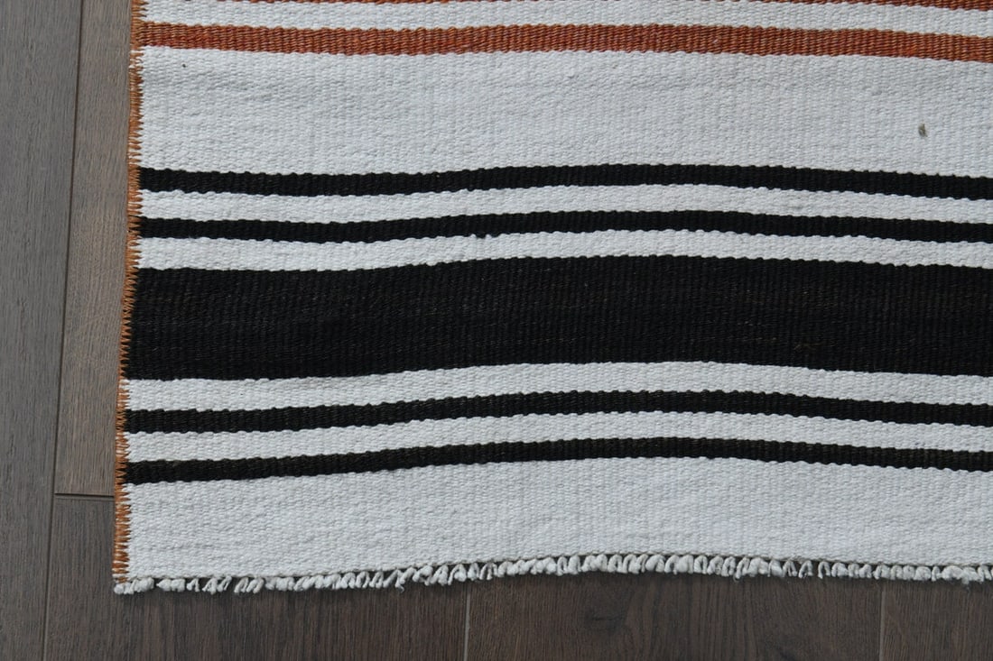 1'8x15'5 ft, ORANGE STRIPED RUNNER - 5