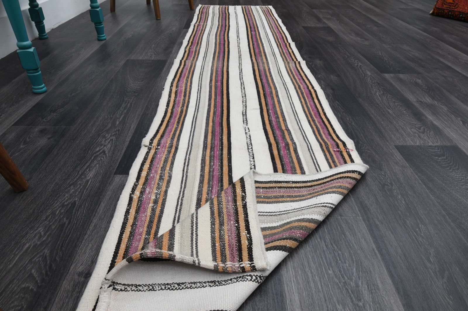 2.1x9.6 ft, TURKISH Runner, VINTAGE - 17
