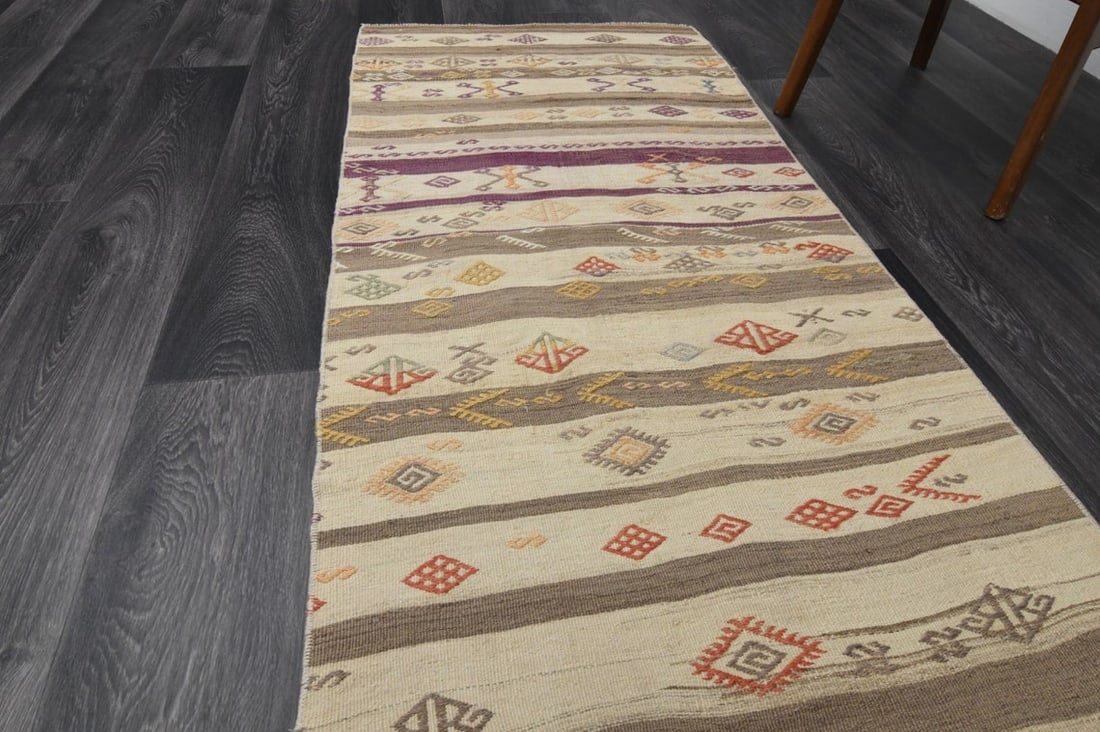 2.5x11.3 ft, TURKISH Rug Runner - 5