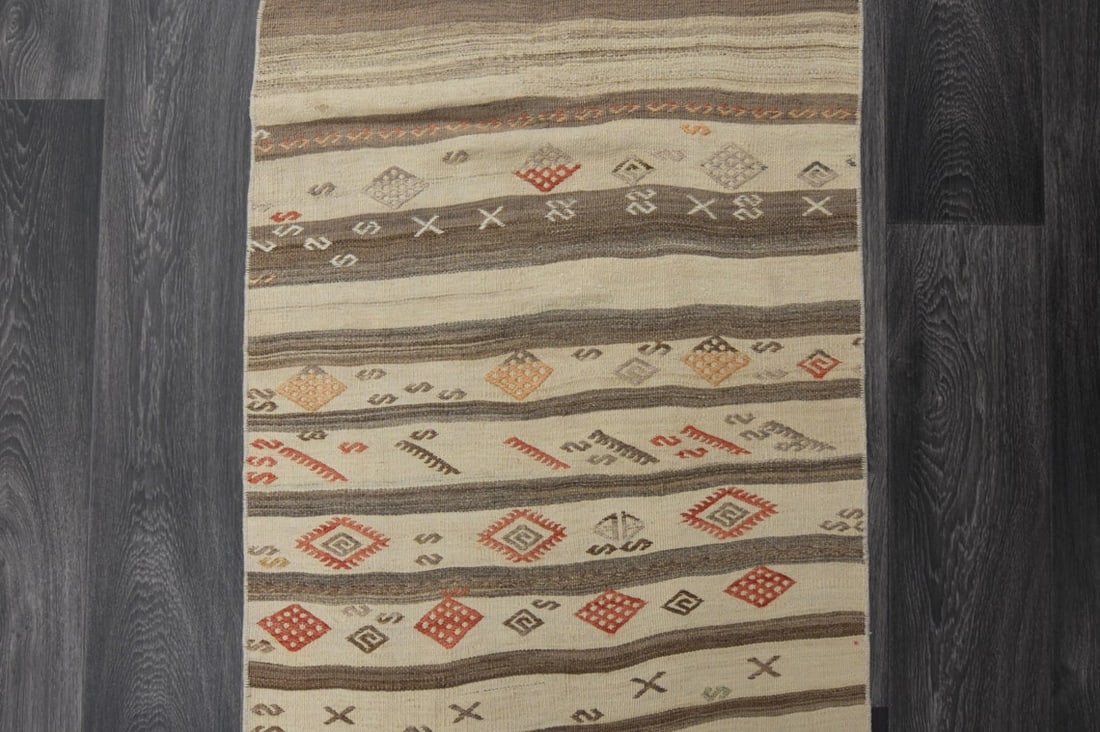 2.5x11.3 ft, TURKISH Rug Runner - 6