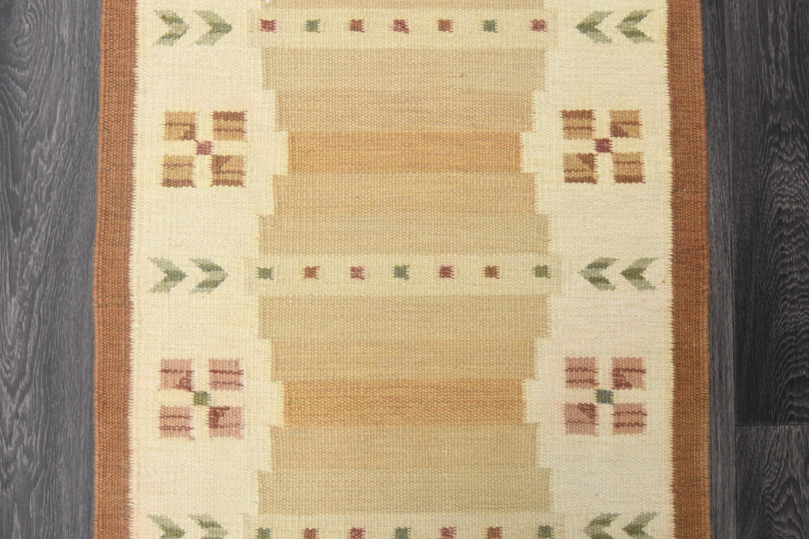 2.6x9.4 ft, TURKISH KILIM Runner - 15