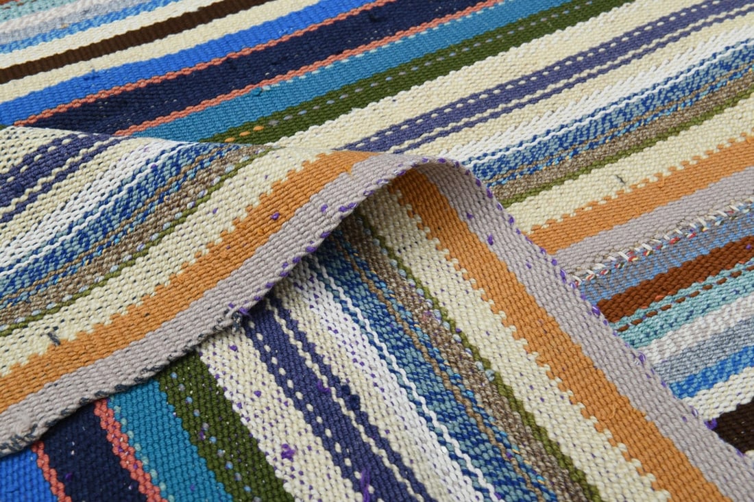 3.5x6.2 Ft TURKISH OUSHAK RUG - 9