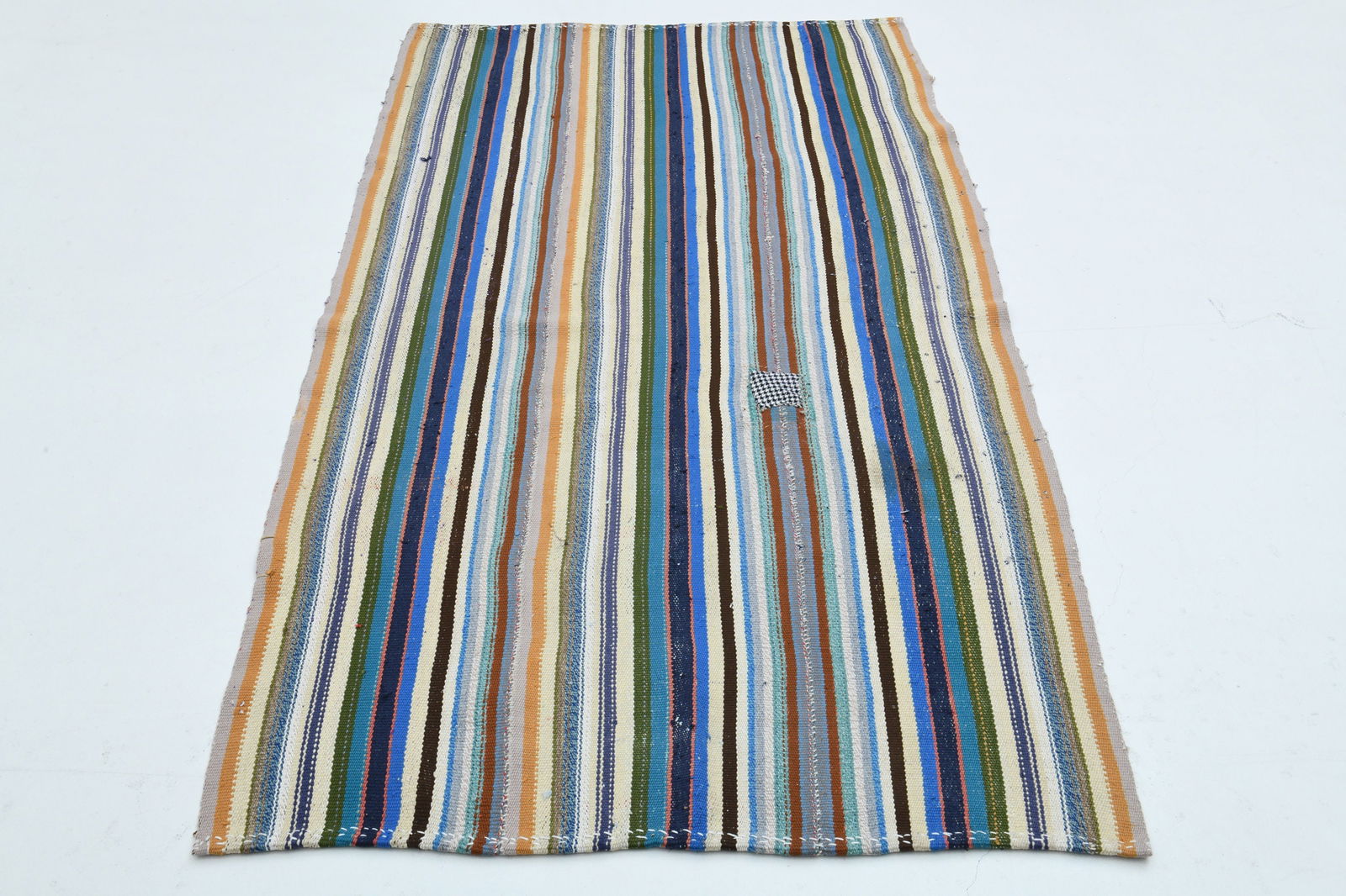 3.5x6.2 Ft TURKISH OUSHAK RUG - 10