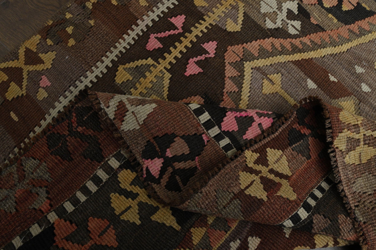 5'6x12'2 ft, COLORFUL WIDE RUNNER - 14