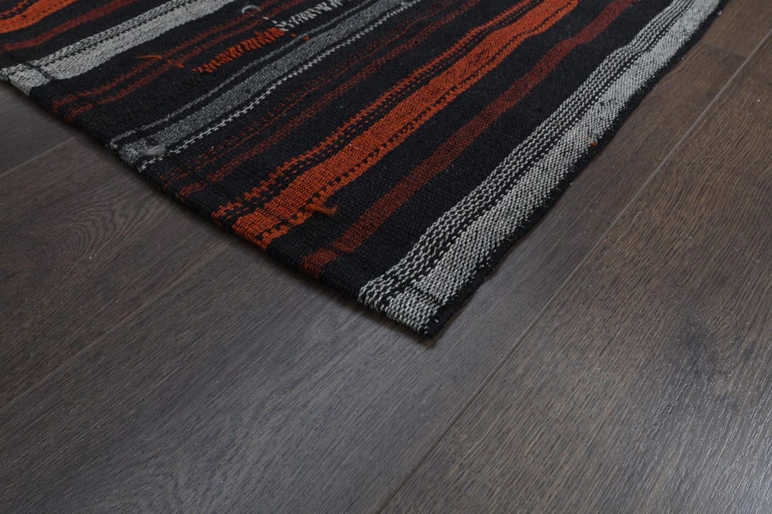 3'5x8'4 ft, COLORFUL STRIPED RUNNER - 3