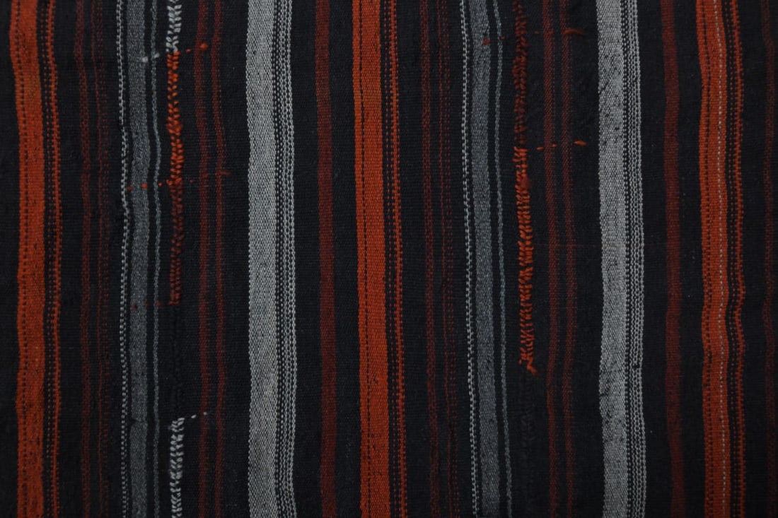 3'5x8'4 ft, COLORFUL STRIPED RUNNER - 8