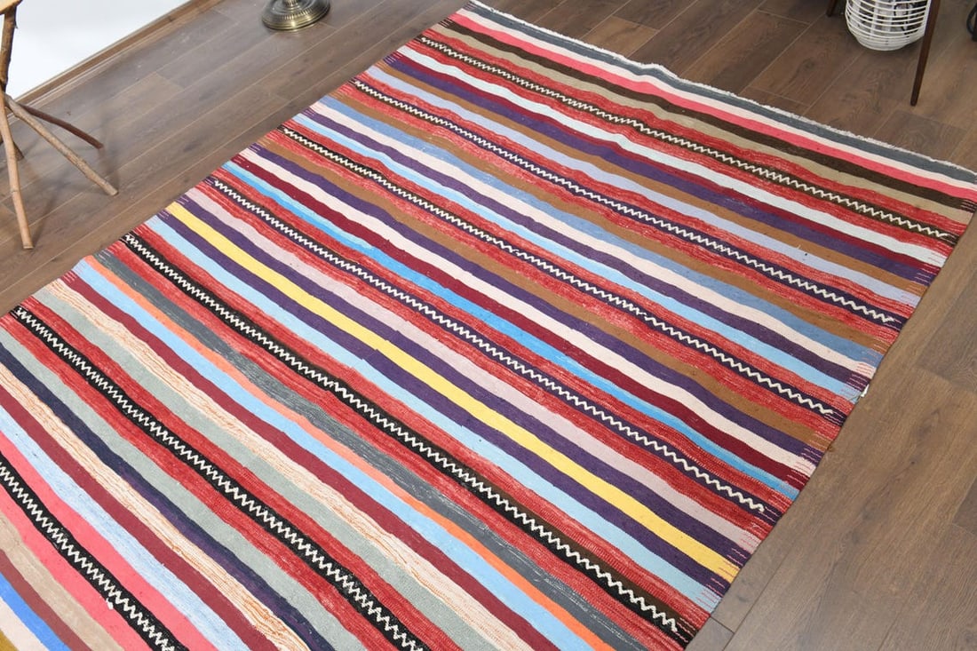 5'9x11'6 ft, COLORFUL DÉCOR - 5