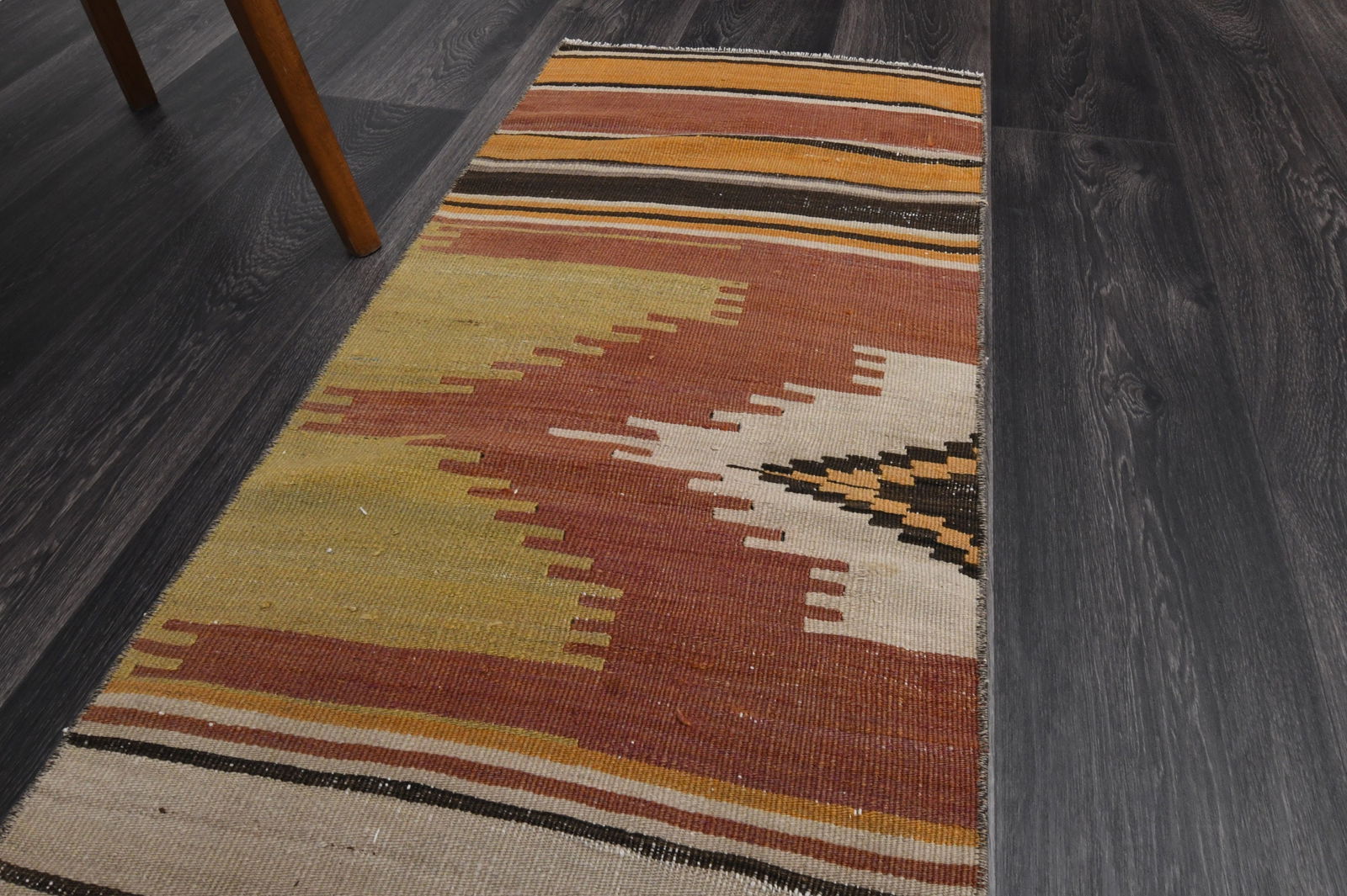 1.8x11.7 ft, TURKISH Rug Runner - 12