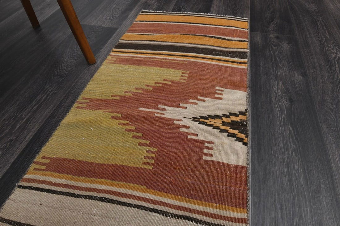 1.8x11.7 ft, TURKISH Rug Runner - 4