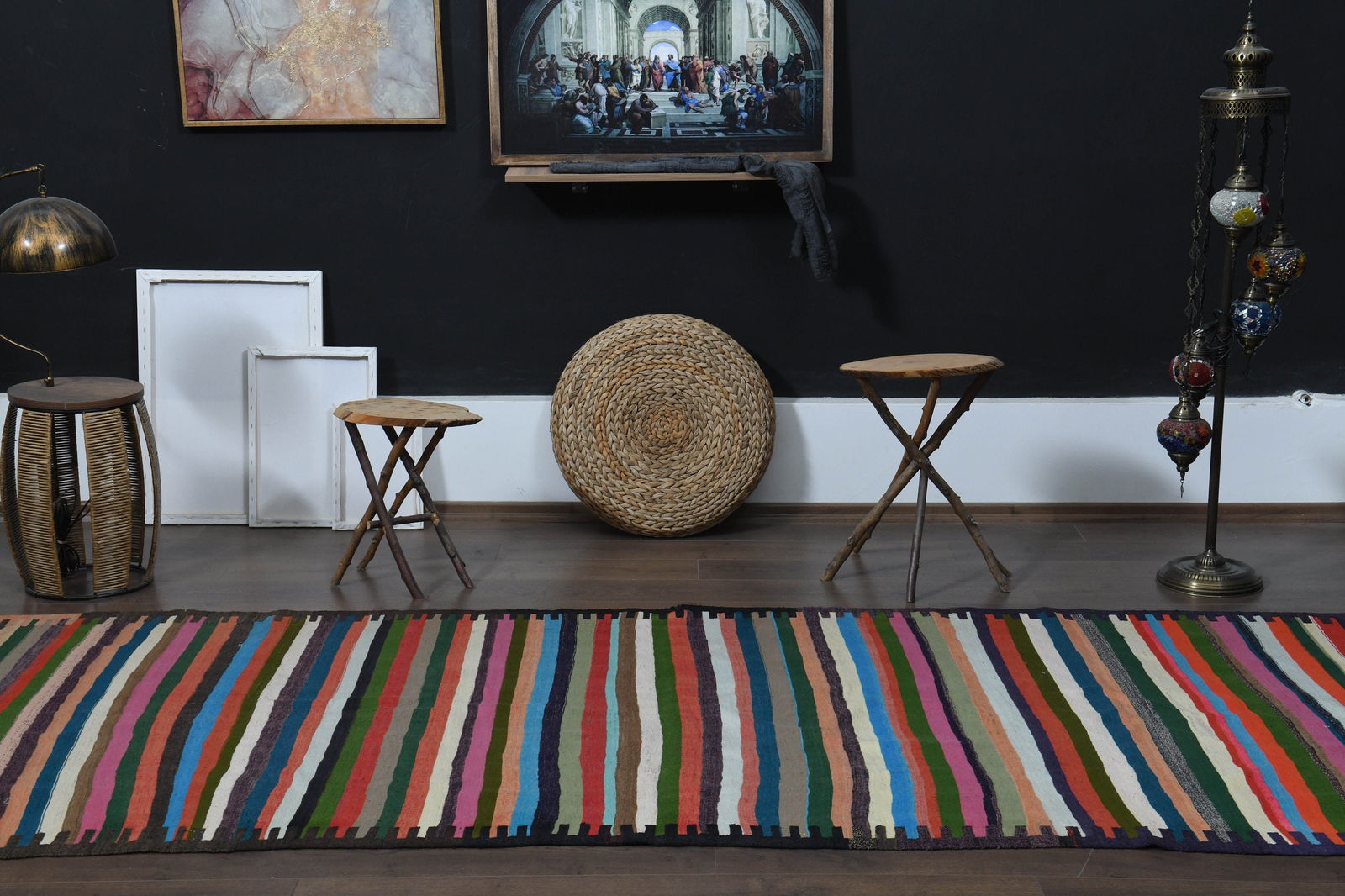 4'5x11'5 ft, WIDE RUNNER RUG - 19