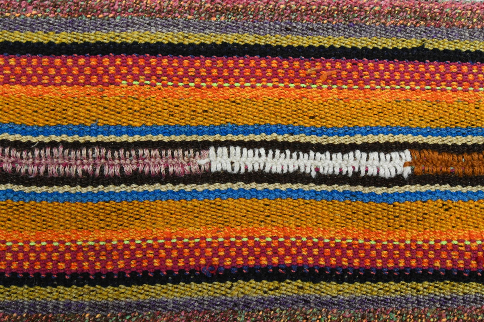 2.5x7.1 ft, TURKISH KILIM Runner - 15