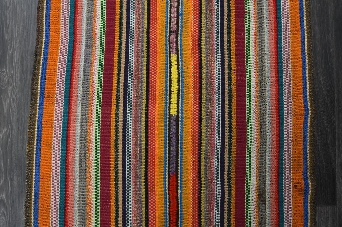 2.5x7.1 ft, TURKISH KILIM Runner - 6
