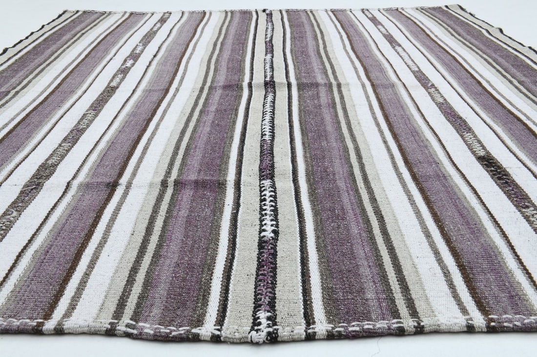 5.1x6.1 ft, TURKISH OUSHAK RUG - 2