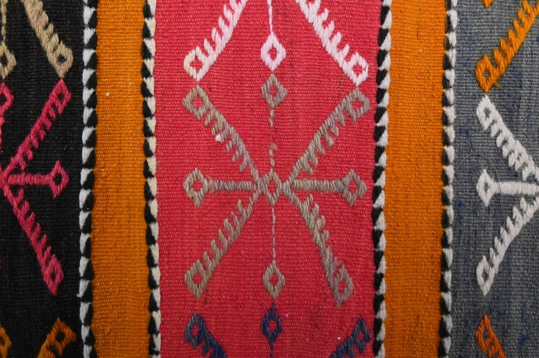 2.3x5.1 ft, SMALL KILIM RUNNER - 7