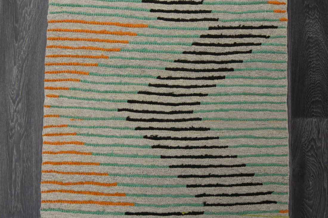 2.7x9.7 ft, TURKISH KILIM Runner - 6