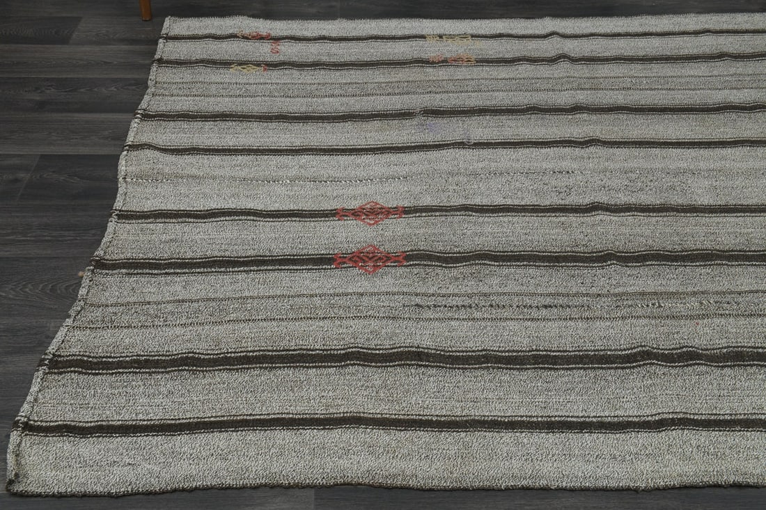 5.9x7.7 ft, TURKISH Rug, Kilim - 6