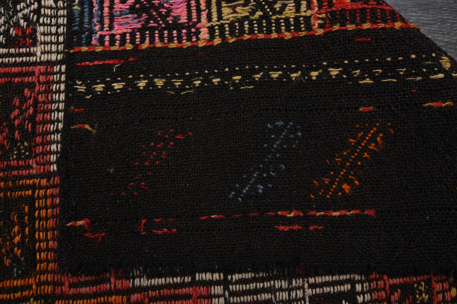 2.3x7.7 ft, TURKISH KILIM Runner - 16