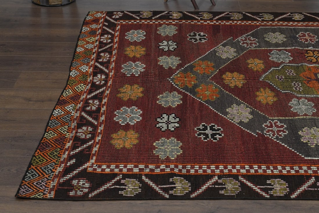 6.3x8.4 ft, BOHO CHIC KILIM - 7
