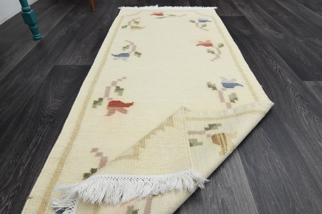 2.6x6.3 ft, TURKISH KILIM Runner - 9